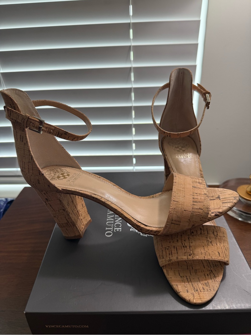 THREE DAY SALE!!!!!! Ends 8/12 at noon
Vince Camuto Cork Block Heel Sandals - Picture 2 of 6